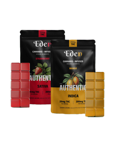 Eden Bulk - Vegan THC Gummies (10 x 20mg)