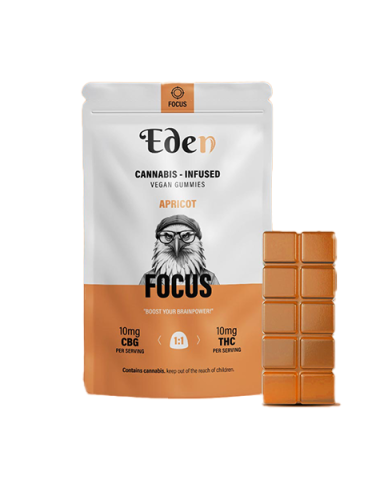 Focus 1:1 CBG Gummies – 100mg CBG | 100mg THC