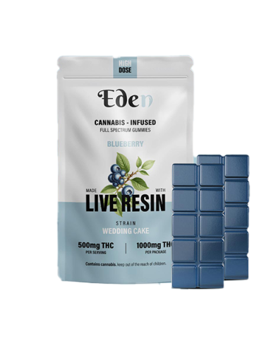 Live Resin THC Gummies – 200mg or 1000mg
