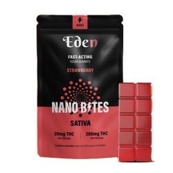 Vegan THC Nano Bites Gummies – Indica Apricot (200mg)