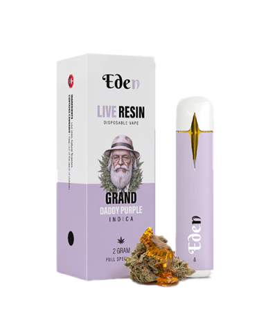 Eden Live Resin Disposable Vape Pen – 2g