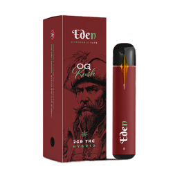 Eden Disposable Vape Pen – 2g (THC Distillate)
