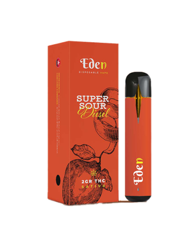 Eden Disposable Vape Pen – 2g (THC Distillate)