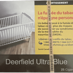 Deerfield Ultra Blue – 25 Cigarettes