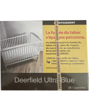 Deerfield Ultra Blue – 25 Cigarettes