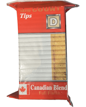 disCOUNT Canadian Blend Full Flavor – Tips Bag