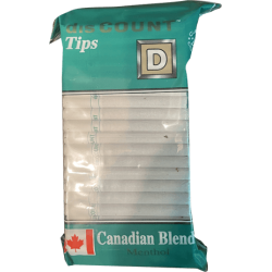 disCOUNT Canadian Blend Menthol - Tips Bag
