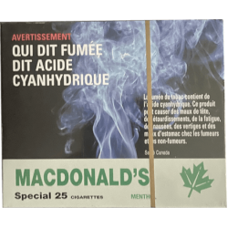 Macdonald’s Menthol – 25 Cigarettes