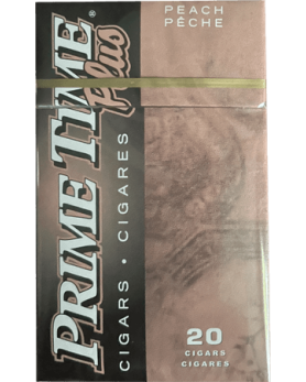 Prime Time Plus Peach – 20 Cigars