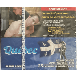 Québec Full Flavor – 25 Long Format Cigarettes
