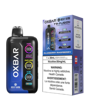 Oxbar Rocky Vapor Tri-Fusion – 70,000 Puffs Disposable Vape